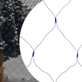 Kalėdinių Lempučių Tinklas, 3X3M, 306 Mėlynos Led