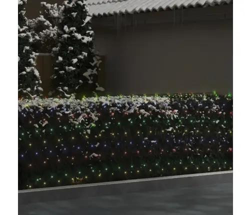 Ziemassvētku Lampiņu Tīkls, 3X3 M, 306 Krāsainas Led Vidaxl