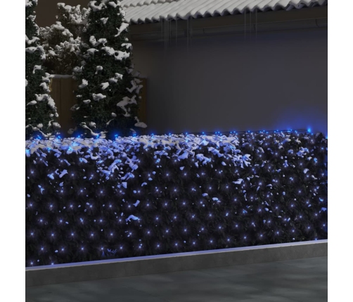 Ziemassvētku Lampiņu Tīkls, 4X4 M, 544 Gaiši Zilas Led Vidaxl