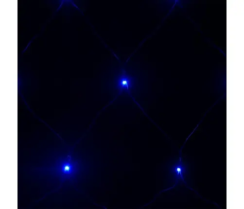 Ziemassvētku Lampiņu Tīkls, 4X4 M, 544 Gaiši Zilas Led Vidaxl Ziemassvētku Lampiņu Tīkls, 4X4 M, 544 Gaiši Zilas Led Vidaxl