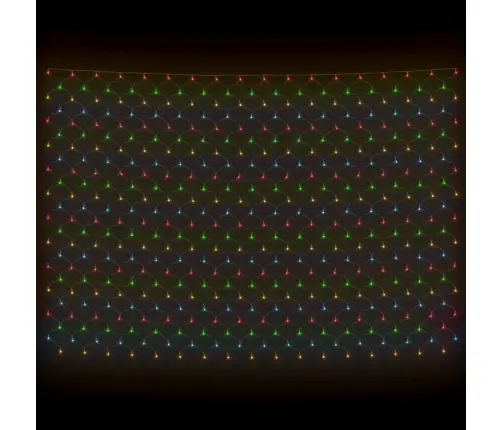 Jõulutulede Võrk, Värviline, 4 X 4 M, 544 Ledi, Siseruumi, Õue