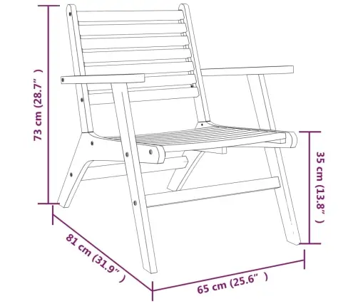 3-Daļīgs Bistro Mēbeļu Komplekts, Akācijas Masīvkoks Vidaxl