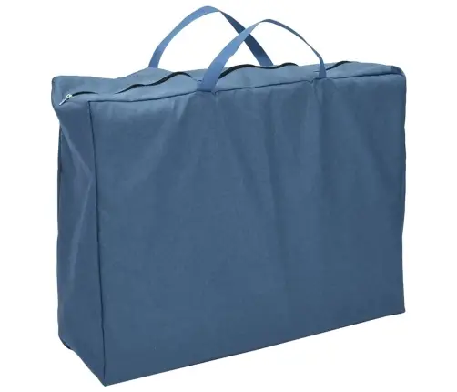 Bērnu Sētiņa Ar Matraci, Zils Lina Audums Vidaxl