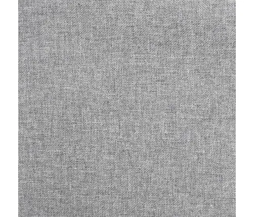 Šūpuļkrēsls, Gaiši Pelēks Audums Vidaxl