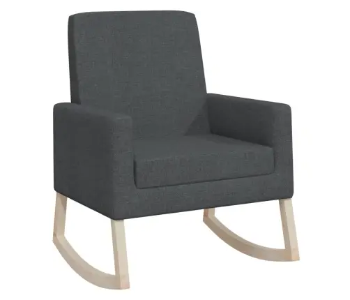 Supama Kėdė, Tamsiai Pilkos Spalvos, Audinys