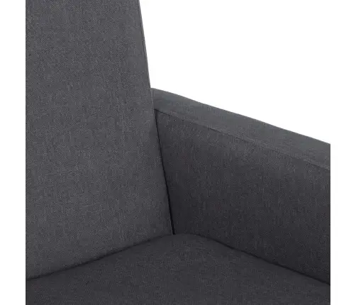 Supama Kėdė, Tamsiai Pilkos Spalvos, Audinys