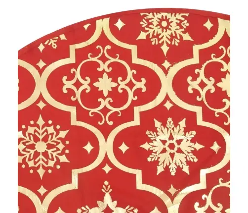 Ziemassvētku Egles Pamatnes Paklājs Un Zeķe, 90 Cm, Audums Vidaxl