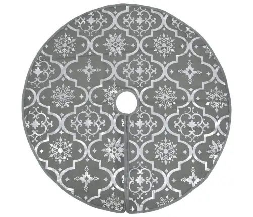 Ziemassvētku Egles Pamatnes Paklājs Un Zeķe, 122 Cm, Audums Vidaxl