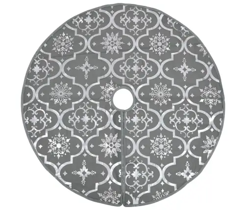 Luksuslik Jõulupuu Alune Lina, Sokiga, Hall, 150 cm Kangas