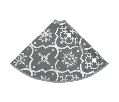 Luksuslik Jõulupuu Alune Lina, Sokiga, Hall, 150 cm Kangas