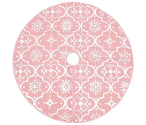 Ziemassvētku Egles Pamatnes Paklājs Un Zeķe, 90 Cm, Audums Vidaxl