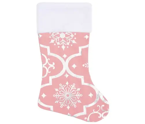 Ziemassvētku Egles Pamatnes Paklājs Un Zeķe, 122 Cm, Audums Vidaxl