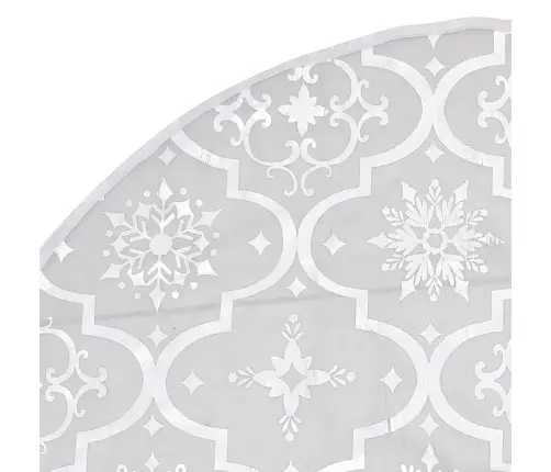 Luksuslik Jõulupuu Alune Lina, Sokiga, Valge, 90 cm Kangas