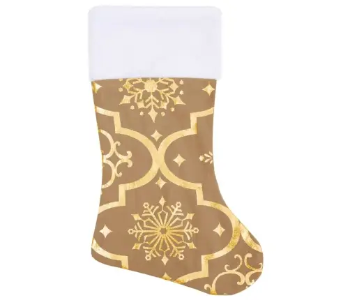 Ziemassvētku Egles Pamatnes Paklājs Un Zeķe, 122 Cm, Audums Vidaxl