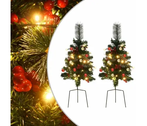 Tako Dekoracijos-Dirbtinės Kalėdų Eglutės, 2Vnt., 76cm Pvc