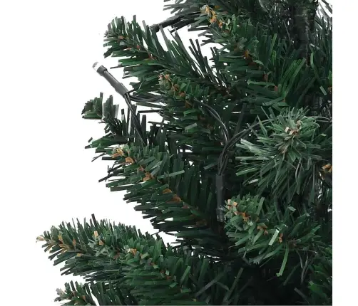 Valgustusega Kunstkuusk Alusega, Roheline, 60 cm Pvc