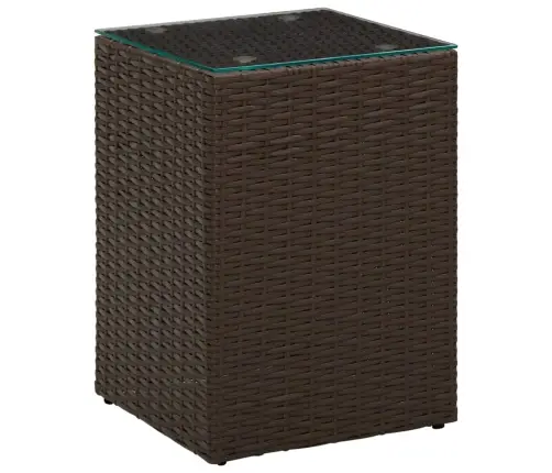 Lisalauad 3 Tk, Klaasplaadiga, Pruun, Polürotang