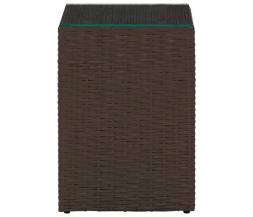 Lisalauad 3 Tk, Klaasplaadiga, Pruun, Polürotang