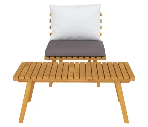 2-Daļīgs Dārza Atpūtas Mēbeļu Komplekts, Akācijas Masīvkoks Vidaxl