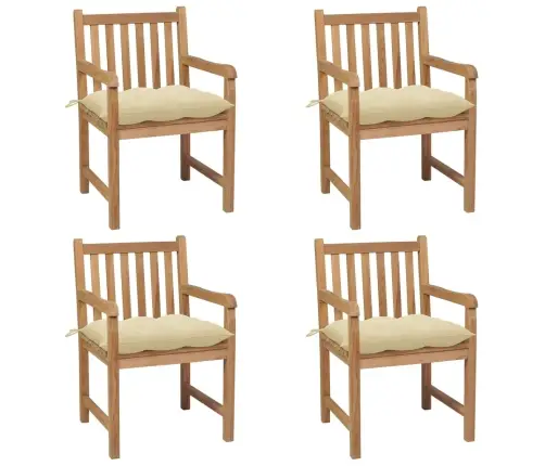 Aiatoolid, 4 Tk, Kreemjate Istmepatjadega, Tiikpuu