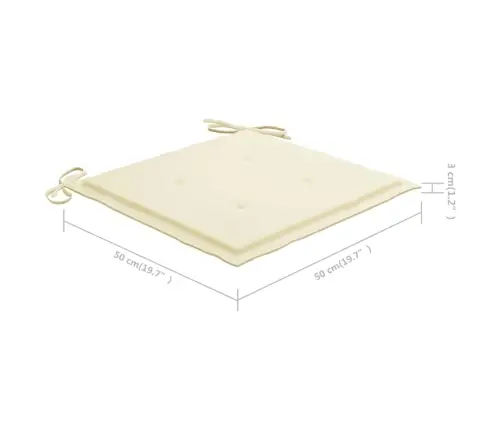 Aiatoolid Kreemjate Patjadega, 8 Tk, Tiikpuu