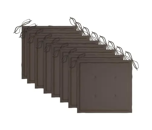 Aiatoolid Pruunikashallide Patjadega, 8 Tk, Tiikpuu