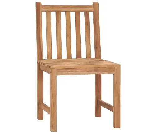 Dārza Krēsli Ar Matračiem, 4 Gab., Masīvs Tīkkoks Vidaxl Dārza Krēsli Ar Matračiem, 4 Gab., Masīvs Tīkkoks Vidaxl