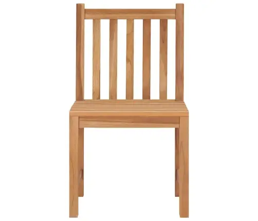 Dārza Krēsli Ar Matračiem, 6 Gab., Masīvs Tīkkoks Vidaxl