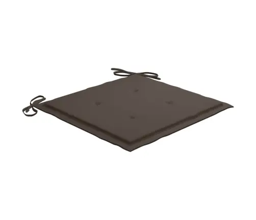 Dārza Krēsli Ar Matračiem, 6 Gab., Masīvs Tīkkoks Vidaxl