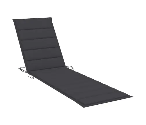 Sauļošanās Zviļņi, 2 Gab., Pelēks Matracis, Masīvs Tīkkoks Vidaxl Sauļošanās Zviļņi, 2 Gab., Pelēks Matracis, Masīvs Tīkkoks Vidaxl