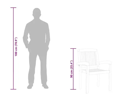 Piecdaļīgs Dārza Mēbeļu Komplekts, Masīvs Tīkkoks Vidaxl