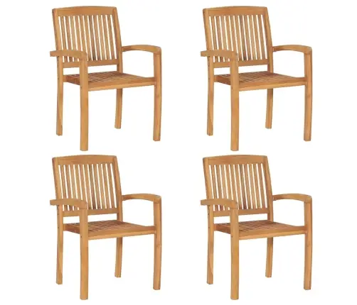 Piecdaļīgs Dārza Mēbeļu Komplekts, Masīvs Tīkkoks Vidaxl