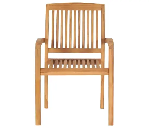 Virnastatavad Patjadega Aiatoolid, 6 Tk, Tiikpuu