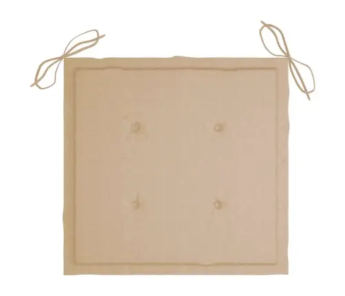 Virnastatavad Patjadega Aiatoolid, 6 Tk, Tiikpuu