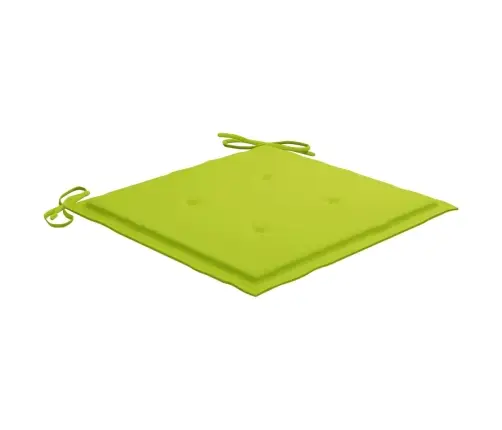 Dārza Krēsli Ar Matračiem, 6 Gab., Masīvs Tīkkoks Vidaxl