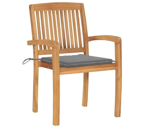 Dārza Krēsli Ar Matračiem, 8 Gab., Masīvs Tīkkoks Vidaxl