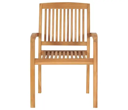 Virnastatavad Patjadega Aiatoolid, 8 Tk, Tiikpuu