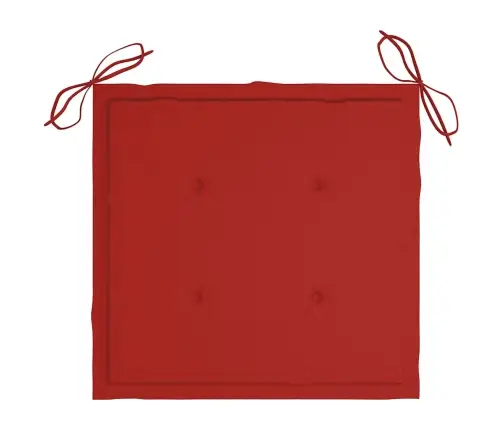 Virnastatavad Patjadega Aiatoolid, 8 Tk, Tiikpuu