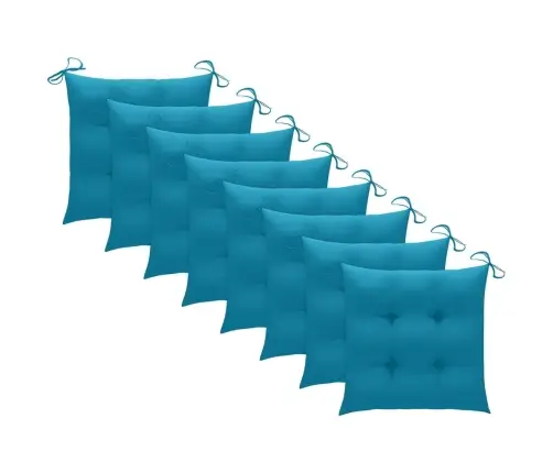 Virnastatavad Patjadega Aiatoolid, 8 Tk, Tiikpuu