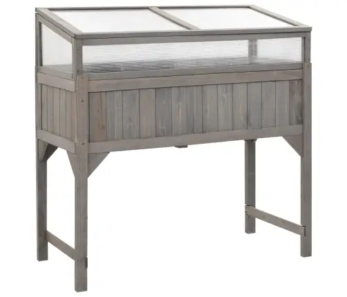 Kasvuhoonega Taimelava, 110 X 54 X 120 cm Tugev Nulupuit