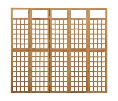 5 Paneeliga Sirm/Ronitaimede Alus, Kuusepuit, 201,5 X 180 Cm