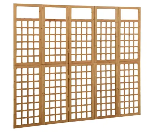 5 Paneeliga Sirm/Ronitaimede Alus, Kuusepuit, 201,5 X 180 Cm