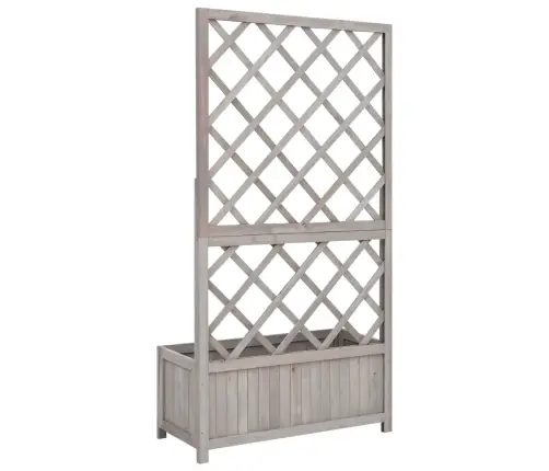 Võrega Taimekast, Hall, 70 X 30 X 135 cm Nulupuit