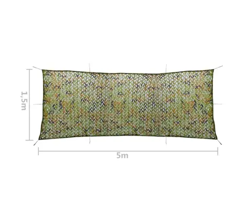 Hoiukotiga Peitevõrk, 1,5 X 5 M, Roheline