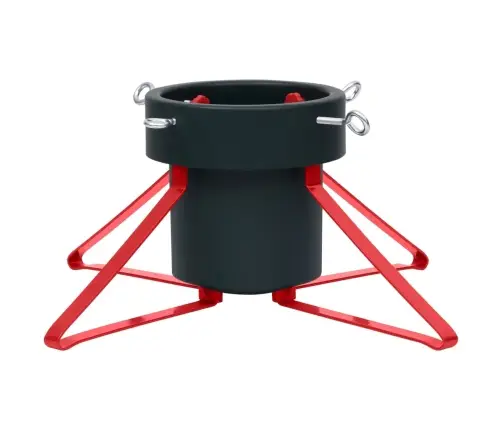 Ziemassvētku Egles Statīvs, Zaļš Ar Sarkanu, 46X46X19 Cm Vidaxl