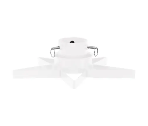 Ziemassvētku Egles Statīvs, Balts, 47X47X13,5 Cm Vidaxl