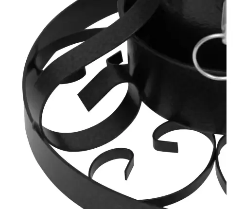 Ziemassvētku Egles Statīvs, Melns, 29X29X15,5 Cm Vidaxl