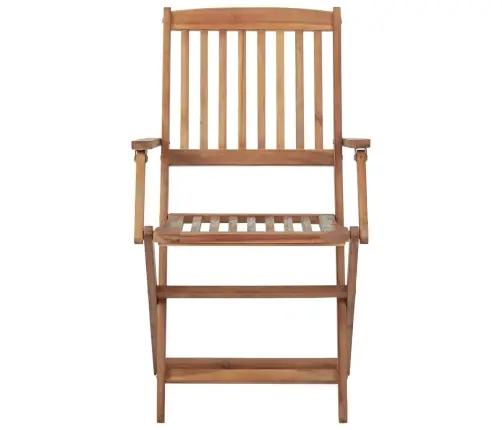 Saliekami Dārza Krēsli Ar Matračiem, 6 Gab., Akācijas Masīvkoks Vidaxl Saliekami Dārza Krēsli Ar Matračiem, 6 Gab., Akācijas Masīvkoks Vidaxl