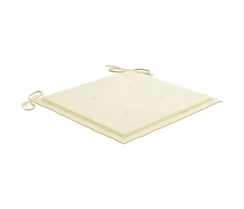 Saliekami Dārza Krēsli Ar Matračiem, 8 Gab., Akācijas Masīvkoks Vidaxl