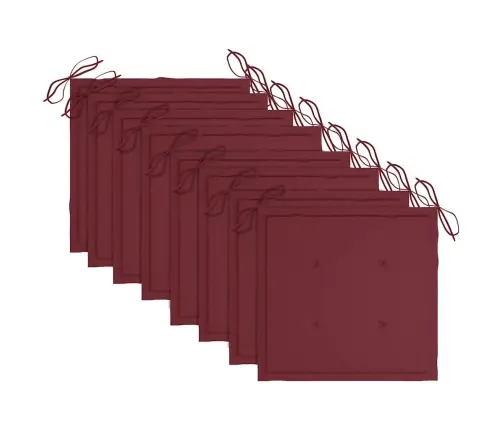 Saliekami Dārza Krēsli Ar Matračiem, 8 Gab., Akācijas Masīvkoks Vidaxl